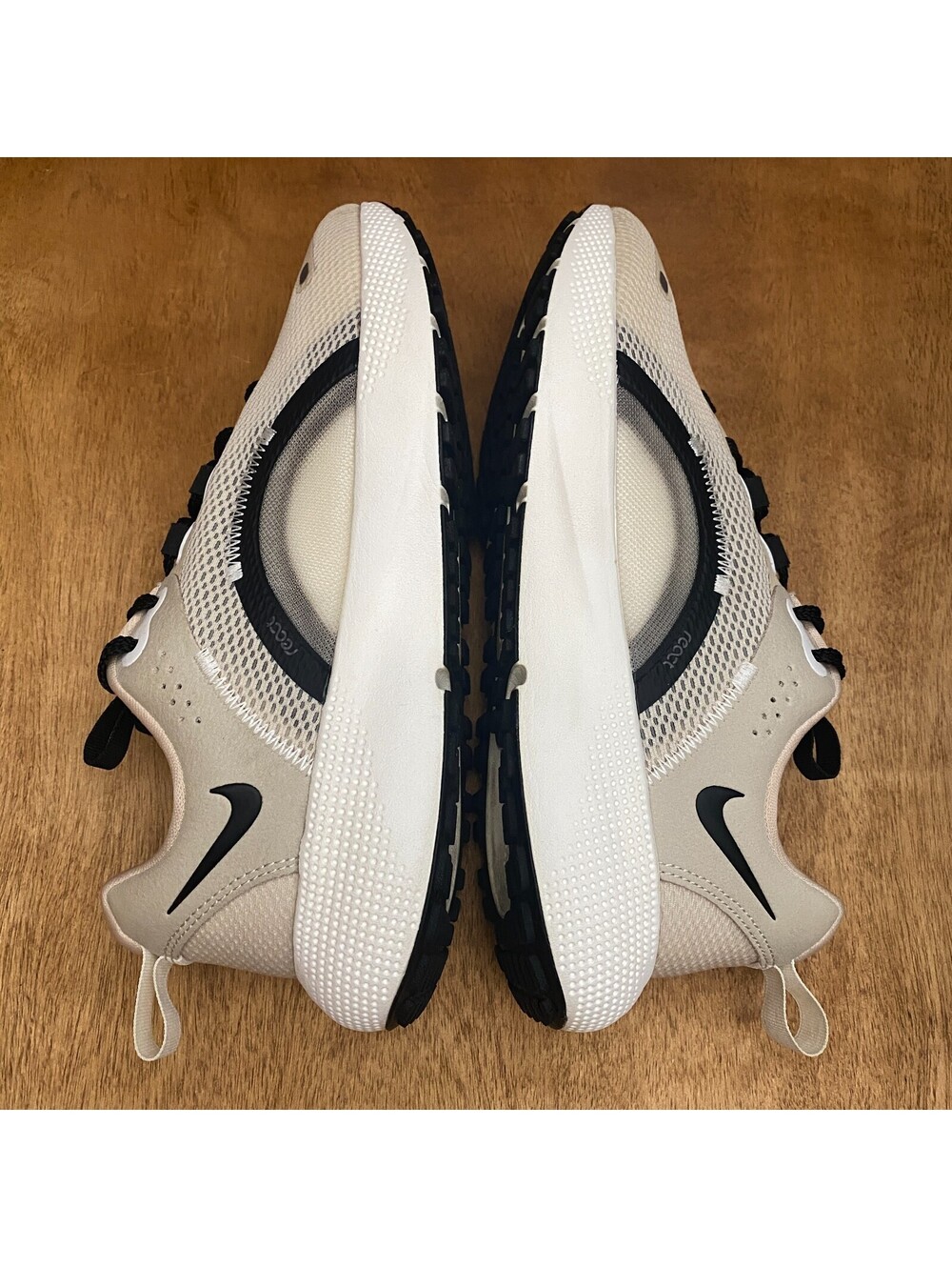 Nike React Escape Run 2 Shoes Women Sz 8 Sandrift Sail Beige Sneakers DJ9976-100 - Picture 9 of 15